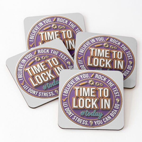 Item preview, Funny Time To Lock In Student Testing Motivation Test Day Teacher designed and sold by gear-posters.