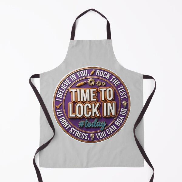 Item preview, Funny Time To Lock In Student Testing Motivation Test Day Teacher designed and sold by gear-posters.