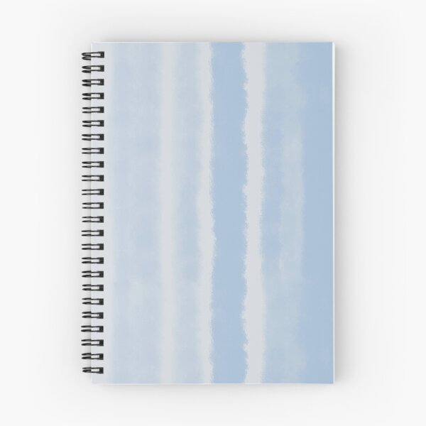 Item preview, Watercolour Stripes - Shallow Shores - Blue designed and sold by Stephanie Fiona Design.