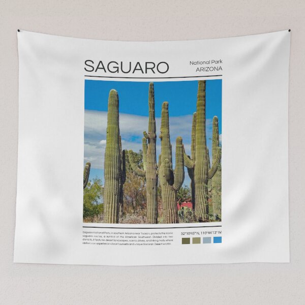 Item preview, Saguaro National Park - Arizona designed and sold by StudioRedKoala.