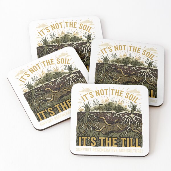 Item preview, Regenerative Agriculture Soil Till Earth Harmony designed and sold by chattsuede.