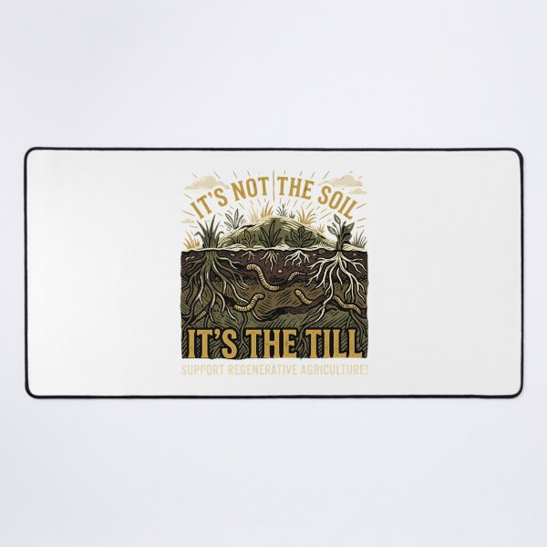 Item preview, Regenerative Agriculture Soil Till Earth Harmony designed and sold by chattsuede.