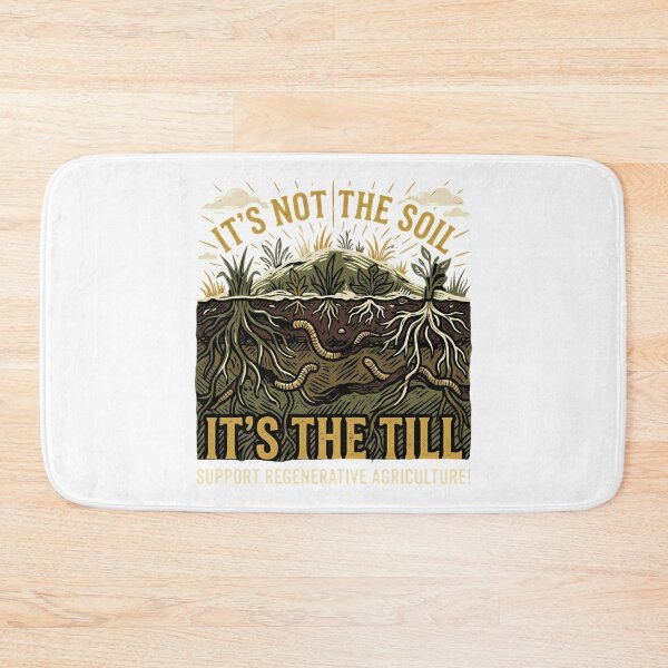 Item preview, Regenerative Agriculture Soil Till Earth Harmony designed and sold by chattsuede.