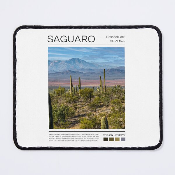 Item preview, Saguaro National Park - Arizona designed and sold by StudioRedKoala.