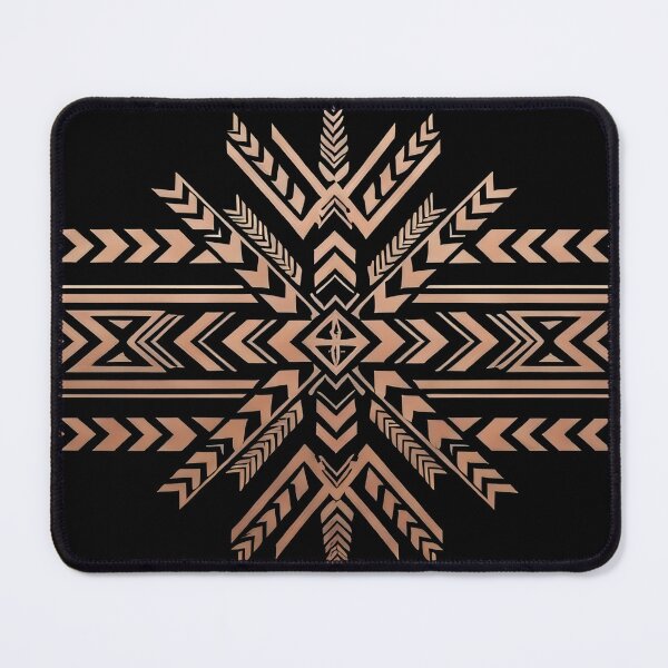 Item preview, Copper Geometric Tribal Pattern designed and sold by UrbanPrts.