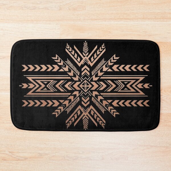 Item preview, Copper Geometric Tribal Pattern designed and sold by UrbanPrts.