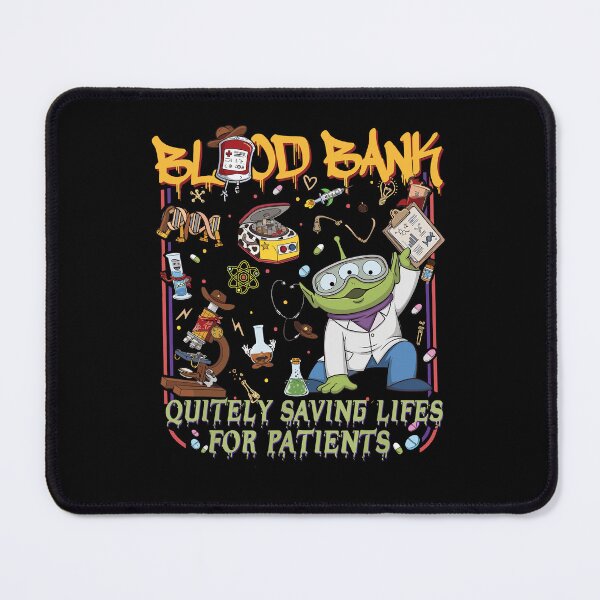 Item preview, Blood Bank Quietly Saving Life For Patients Lab Week 2026 designed and sold by phoebelevine.