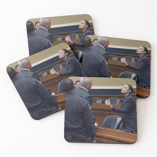 Item preview, AOC Stands Up To RFK Jr. designed and sold by Cat Haven & Rescue .