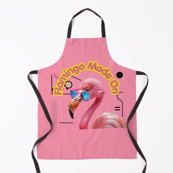 Item preview, Flamingo Mode On – Cute Flamingo with Sunglasses, Funny Tropical Bird Design designed and sold by Max Store.