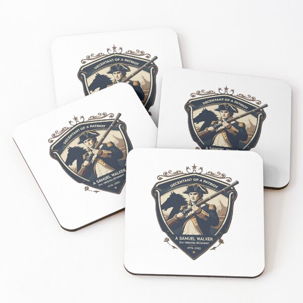 Item preview, Descendant of a Patriot Revolutionary War Samuel Walker Emblem designed and sold by chattsuede.