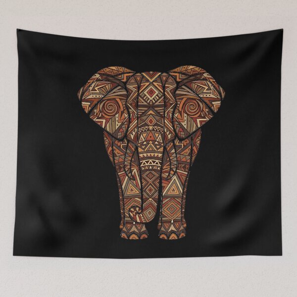 Item preview, Ethnic Elephant Ancestral Patterns designed and sold by UrbanPrts.