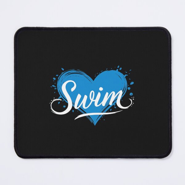 Item preview, Love Swimming Swim Team Heart Lover Blue Swimmer designed and sold by VinhSinh.