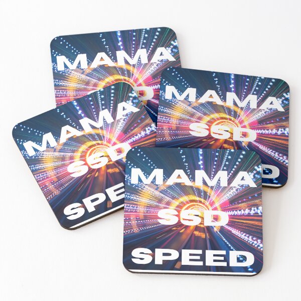 Item preview, Mother’s Day gift - MAMA SSD SPEED designed and sold by JurateArt-DK.