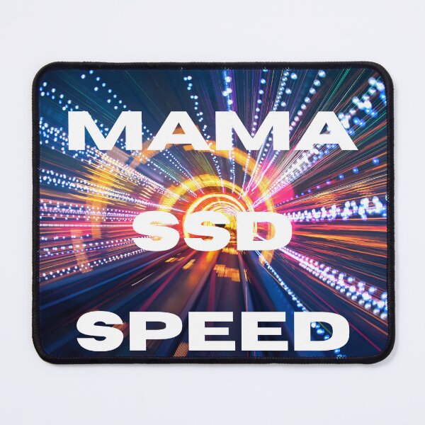 Item preview, Mother’s Day gift - MAMA SSD SPEED designed and sold by JurateArt-DK.