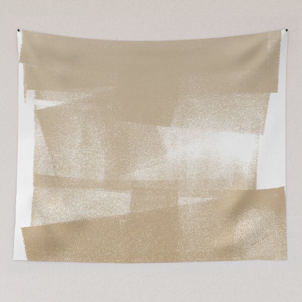 Item preview, Swatch Sample Textured Monoprint - Dove to Fawn Gradient designed and sold by Irene Estelle.