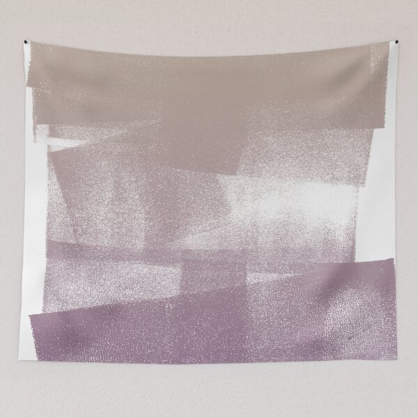 Item preview, Swatch Sample Textured Monoprint - Dove to Plum Gradient designed and sold by Irene Estelle.