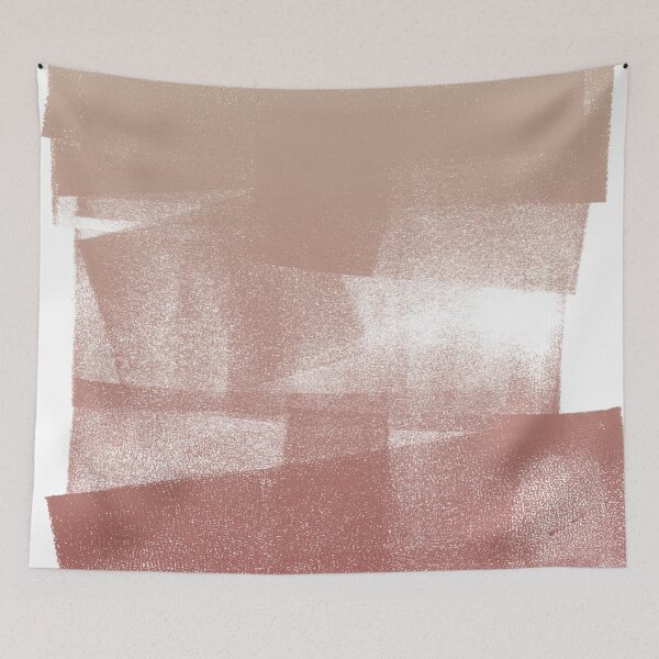 Item preview, Swatch Sample Textured Monoprint - Dove to Ruby Gradient designed and sold by Irene Estelle.