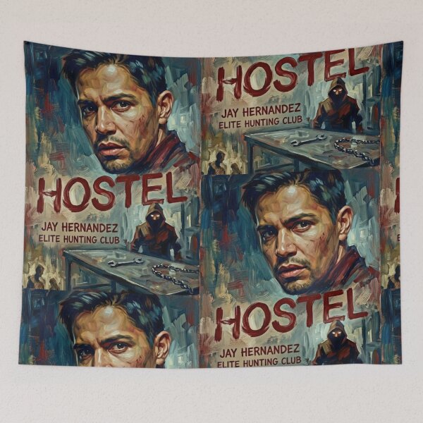 Item preview, The Elite Hunting Club: Hostel Oil Art designed and sold by Art's Diner.