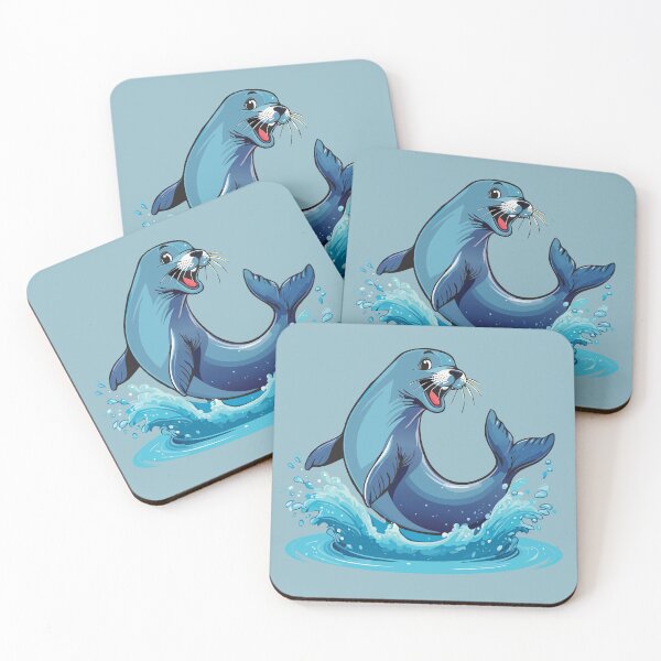 Item preview, Leaping Seal designed and sold by clark_designs.