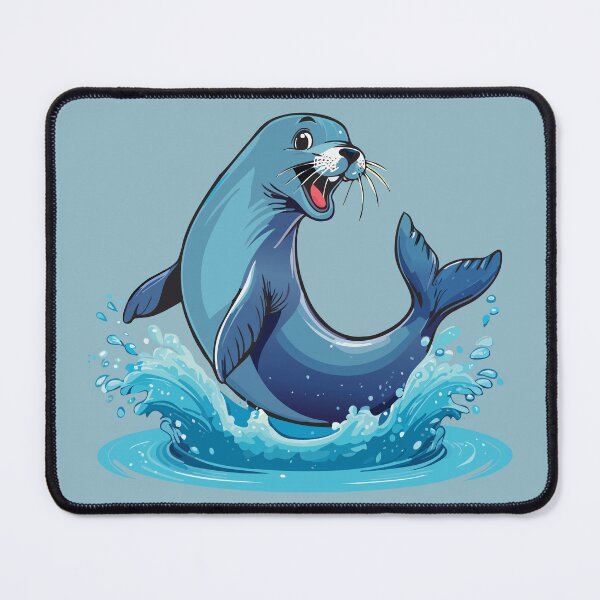 Item preview, Leaping Seal designed and sold by clark_designs.
