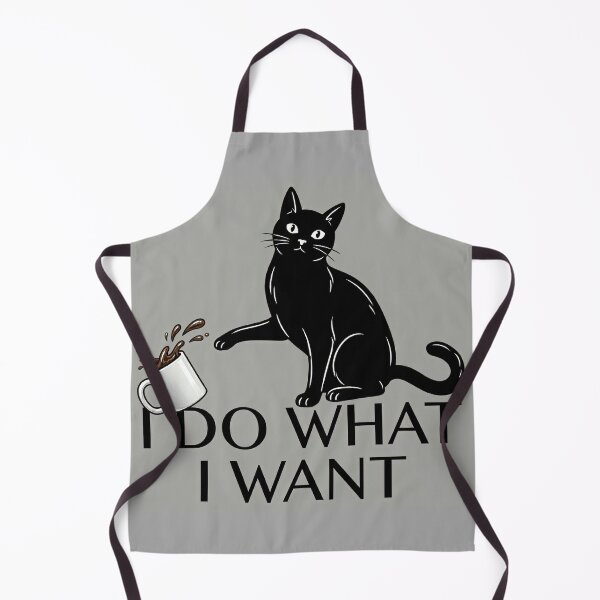 Item preview, I Do What I Want Black Cat designed and sold by MorningFive.