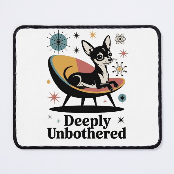 Item preview, Deeply Unbothered Chihuahua designed and sold by NewFoundGifts.