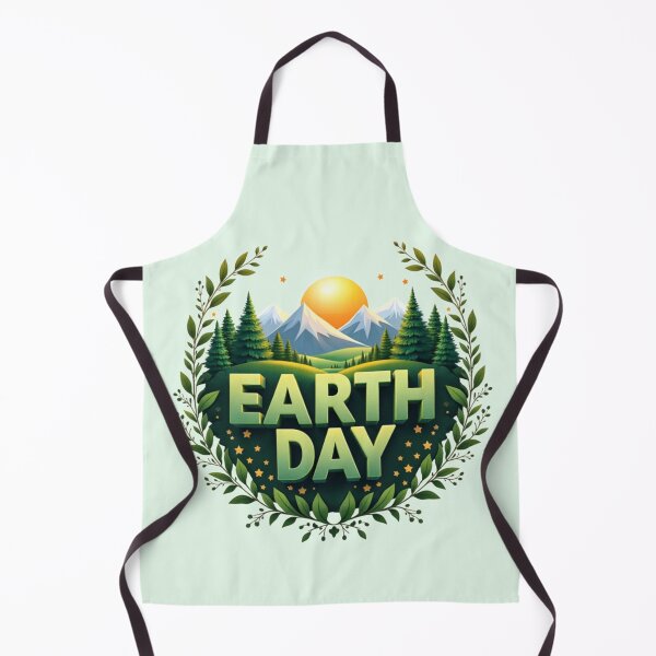 Item preview, Earth Day Emblem | Lush Green Planet & Flowers designed and sold by PriyaMagic.