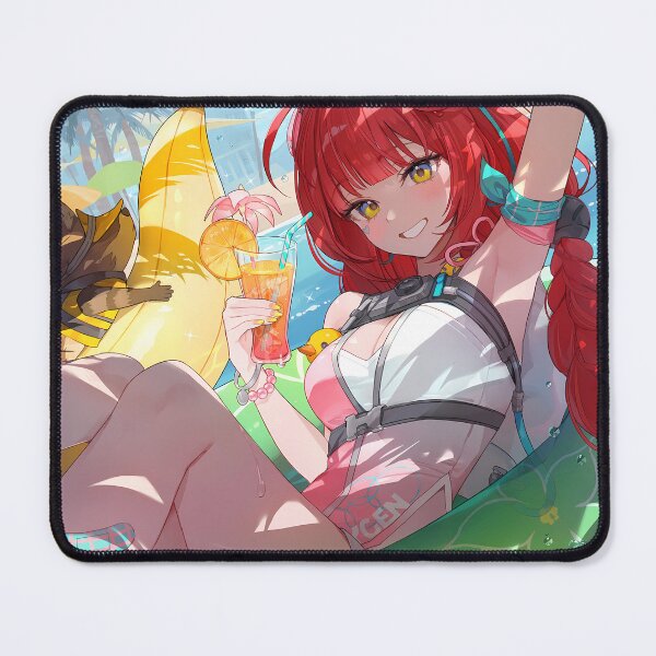 Item preview, Ukinami Yuzuha Summer Poolside Fun Zenless Zone Zero Game Girl Waifu designed and sold by TanglenRabbit.