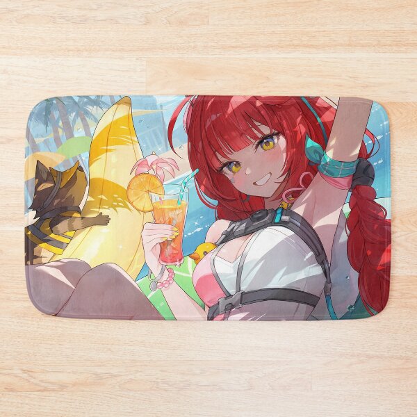 Item preview, Ukinami Yuzuha Summer Poolside Fun Zenless Zone Zero Game Girl Waifu designed and sold by TanglenRabbit.