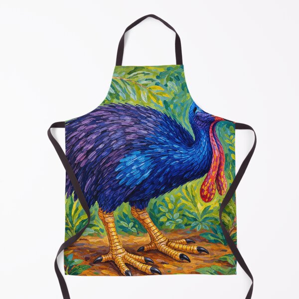 Item preview, Vibrant Cassowary Jungle Portrait designed and sold by Pixel Junkies Studio.