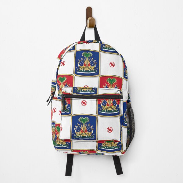 Item preview, Haiti Coat of Arms Checkerboard Pattern — Haitian Pride Cultural Art Design designed and sold by BrickByDream.