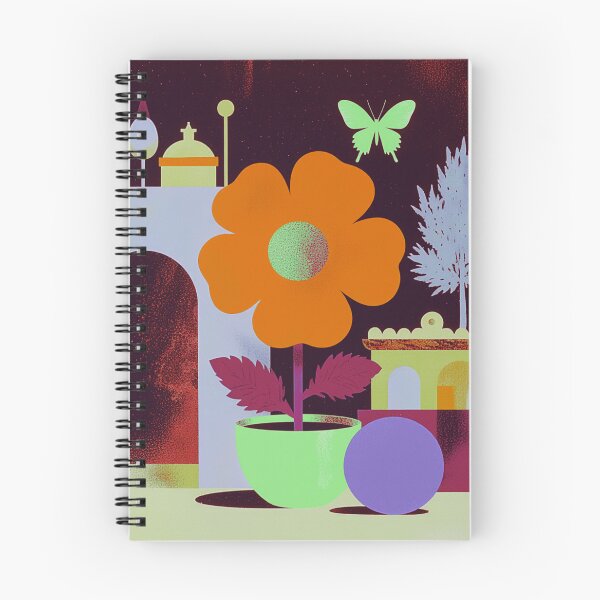 Item preview, The Golden Glow: Orange Flower and Lavender Gateway designed and sold by joycrysstudio.