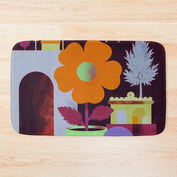 Item preview, The Golden Glow: Orange Flower and Lavender Gateway designed and sold by joycrysstudio.