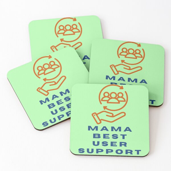 Item preview, Mother’s Day gift - MAMA BEST USER SUPPORT designed and sold by JurateArt-DK.