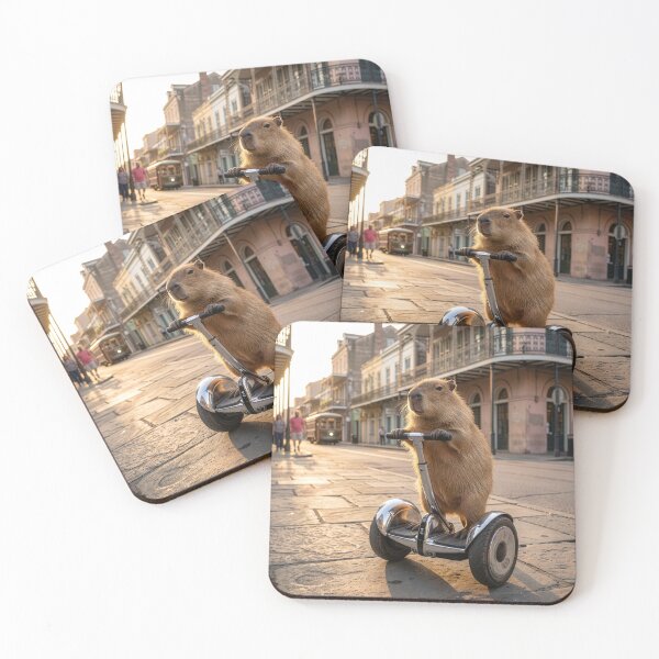 Item preview, Delacroix Island Nutria Segways Around the French Quarter designed and sold by Tridentulus.