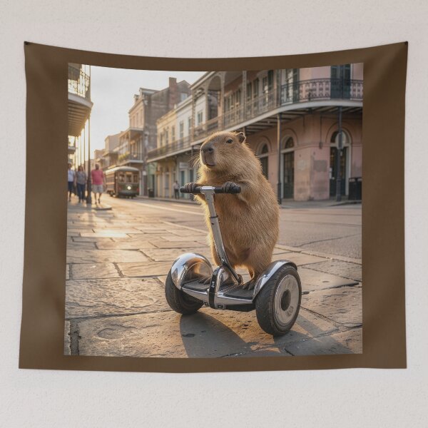 Item preview, Delacroix Island Nutria Segways Around the French Quarter designed and sold by Tridentulus.