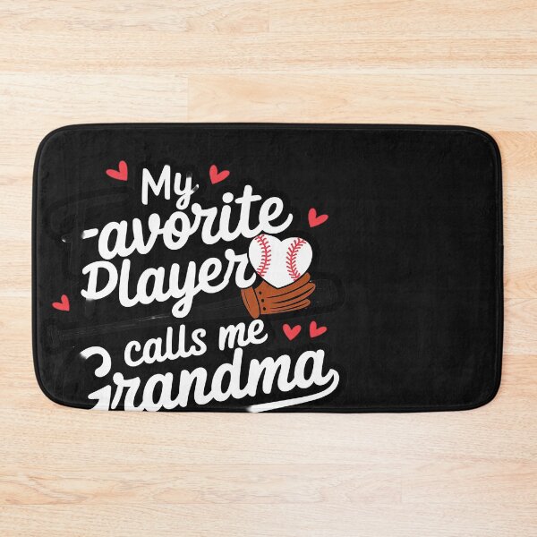 Item preview, My Favorite Player Calls Me Grandma Baseball Heart designed and sold by Soleaani.
