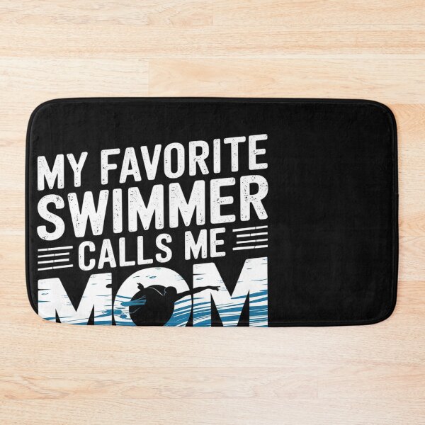 Item preview, My Favorite Swimmer Calls Me Mom Swim Pool designed and sold by Soleaani.
