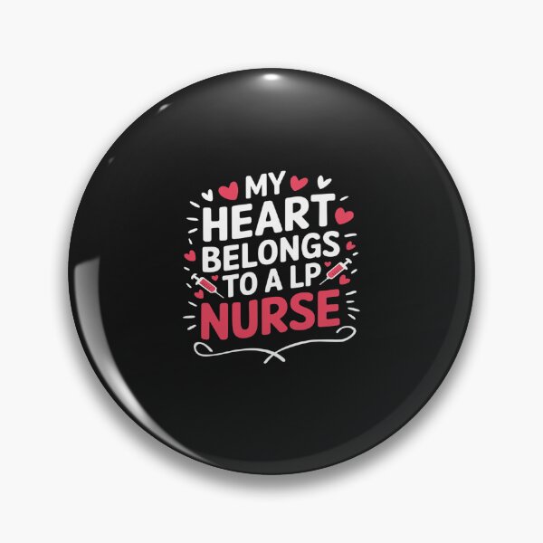 Item preview, My Heart Belongs To A Lp Nurse designed and sold by Soleaani.