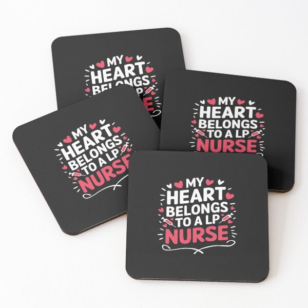 Item preview, My Heart Belongs To A Lp Nurse designed and sold by Soleaani.