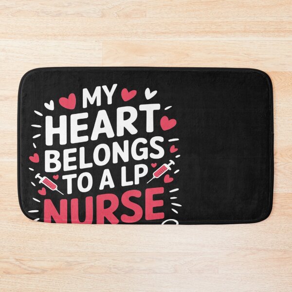 Item preview, My Heart Belongs To A Lp Nurse designed and sold by Soleaani.