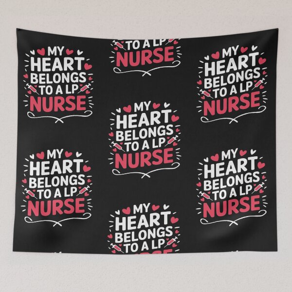 Item preview, My Heart Belongs To A Lp Nurse designed and sold by Soleaani.