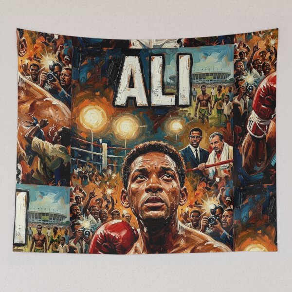 Item preview, Rumble in the Jungle: Broadstroke Boxing Tribute designed and sold by Art's Diner.