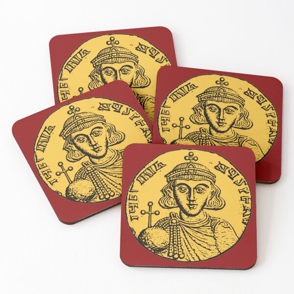 Item preview, Justinian II Byzantine Emperor Solidus Coin | Byzantium Gold Coins designed and sold by Based History.