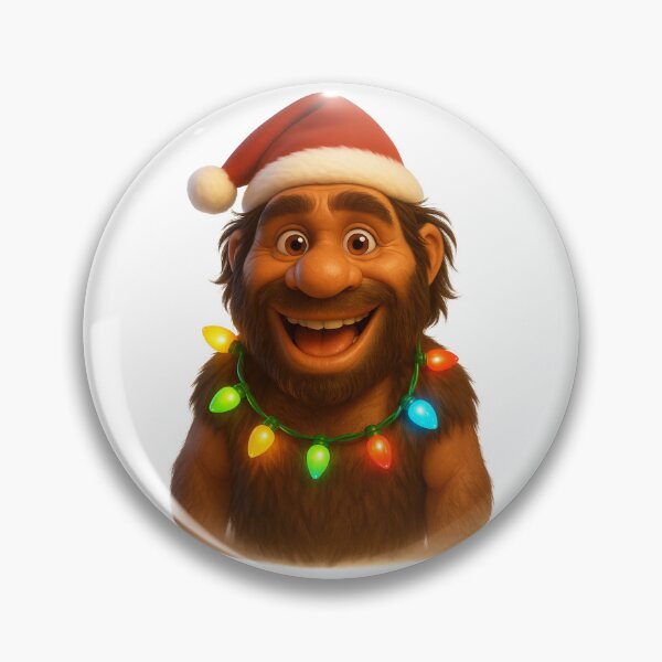Item preview, Christmas Neanderthal designed and sold by Sillytoe.