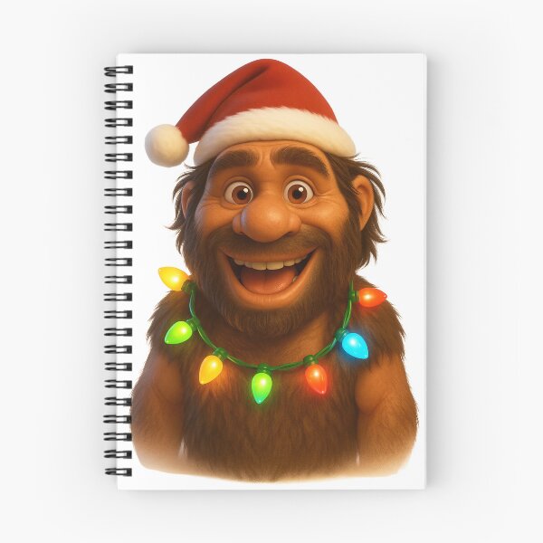 Item preview, Christmas Neanderthal designed and sold by Sillytoe.