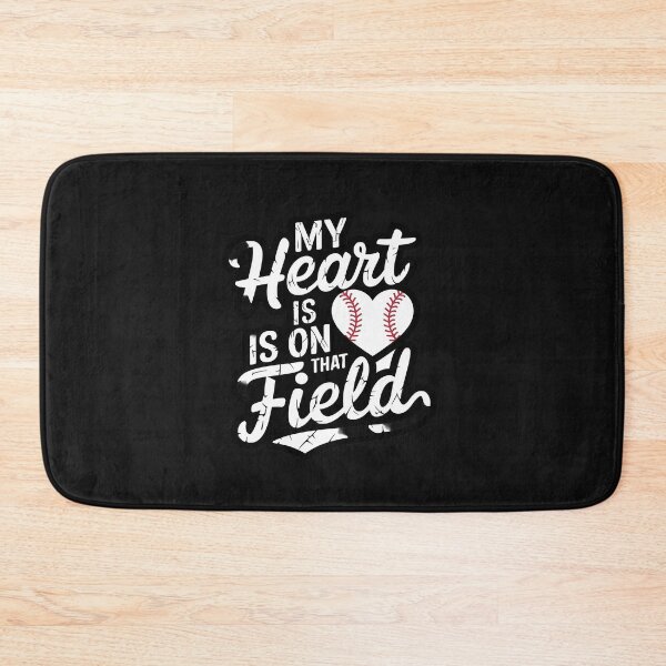 Item preview, My Heart is on That Field Tee Baseball Softball Mom designed and sold by AvenStudioCo.