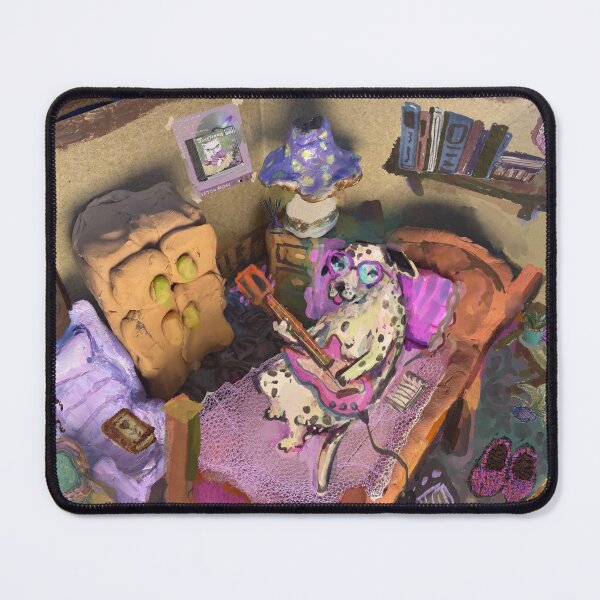 Item preview, Dalmatian composing music while dreaming of becoming a rockstar. designed and sold by guilhernunes.