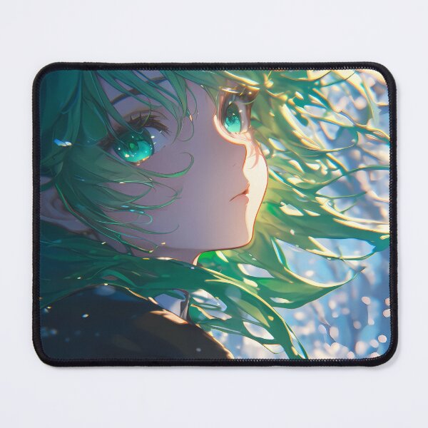 Item preview, Kuki Shinobu Genshin Impact Winter Breeze Green Hair Quiet Determination designed and sold by TanglenRabbit.
