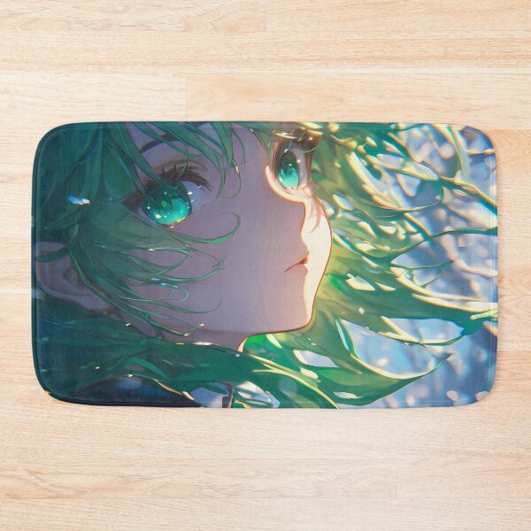 Item preview, Kuki Shinobu Genshin Impact Winter Breeze Green Hair Quiet Determination designed and sold by TanglenRabbit.